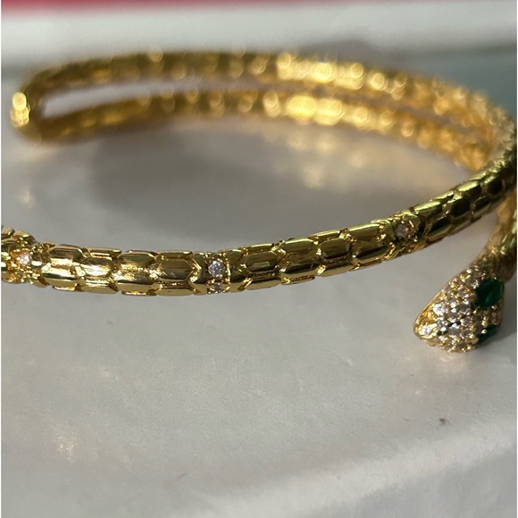 Snake Adjustable Bangle - Picture 9 of 9
